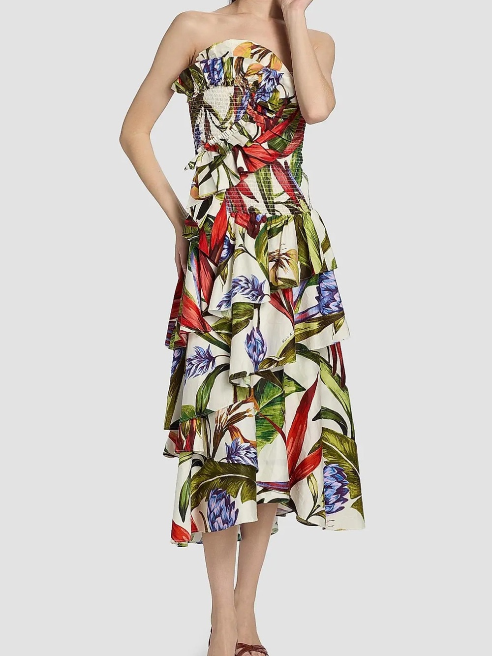 New FARM Rio Florart Maxi Dress
